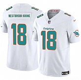 Men & Women & Youth Miami Dolphins #18 Nick Westbrook-Ikhine White 2025 Draft F.U.S.E. Vapor Limited Stitched Jersey,baseball caps,new era cap wholesale,wholesale hats